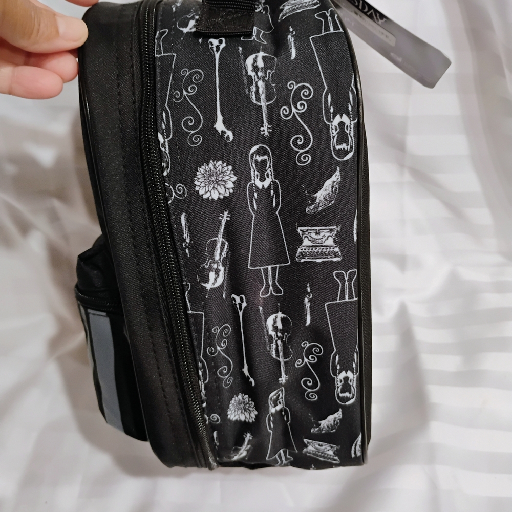 Wednesdays Black Backpack - Picture 2 of 4